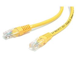 212 Main 15 ft Yellow Molded Category 5e- 350 MHz- UTP Patch Cable