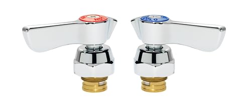 FSE 373-KR-21-300L Faucet Repair Kit, Silver Series 1/4 Turn Ceramic Valve Set, Fits 373-KR-10-4, 11-4, and 13-8 Series Faucets, Includes Hot and Cold Valves with Handles, Fully Assembled