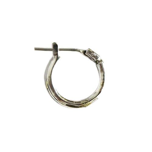 VIVIFY ビビファイ ピアス フープ シルバーHoop Pierce(S) w/gold