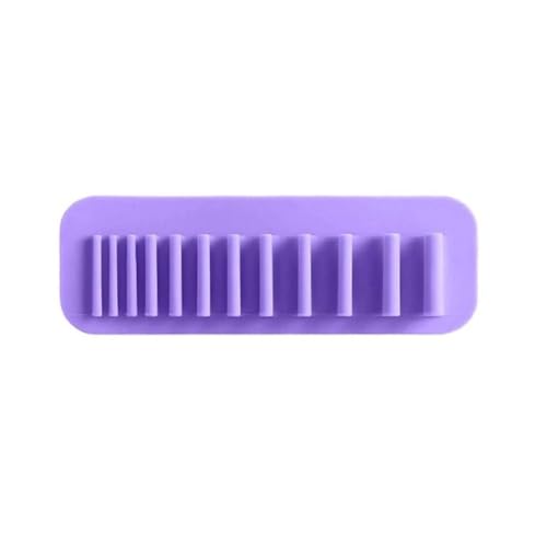 zaoalife Makeup Brush Drying Rack, Silicone Wall Mount Makeup Brush Holder, Cosmetic Brush Drying Rack, Makeup Brush Toothbrush Holder Stand Organizer