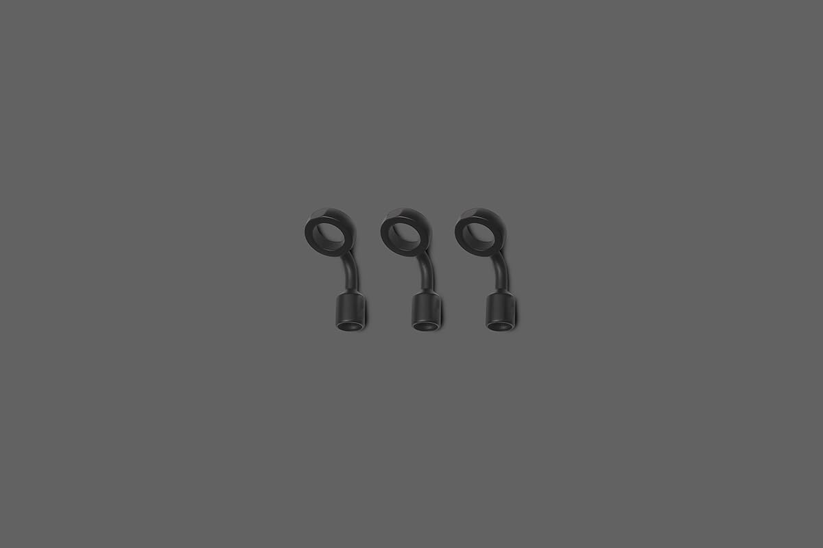 Glow-Bobbins Bissanzeiger mit Betalight & Arm T8 (3 Stange)