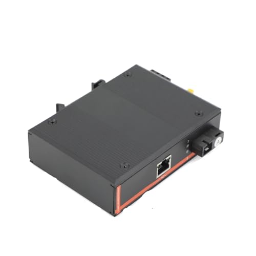Convertisseur de média Gigabit anti interférence pour réseau industriel stable