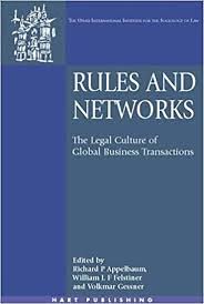 Buy Rules and Networks The Legal Culture of Global Business Transactions — BookShops.in
