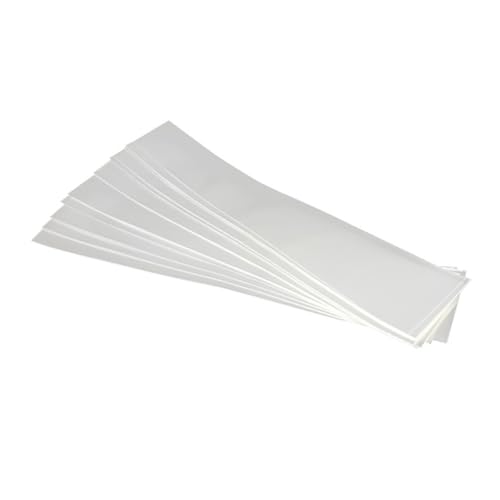 Tofficu Papel de Celofán Transparente para Envolver Mousse Desechable 6x30 Cm 2.5 Micras 1 Kg Paquete, Papel para Embalar Pasteles y Postres, Uso en Cocina y Decoración de Repostería