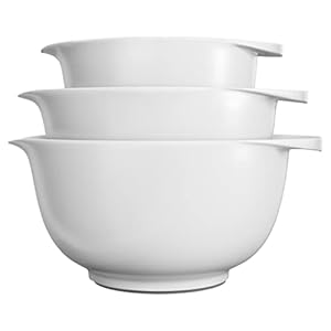 Rosti Precision Craft Mixing Bowl Set 3 Pcs Elevate Your Culinary Experience Stylish Nesting Bowls for Effortless Cooking and Baking