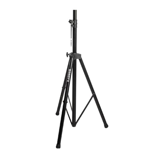 Ibiza - SL002 - Beleuchtungsständer für bis zu 8 Lichterketten mit variabler Höhe von 1,40 bis 2,8m - Schwarz