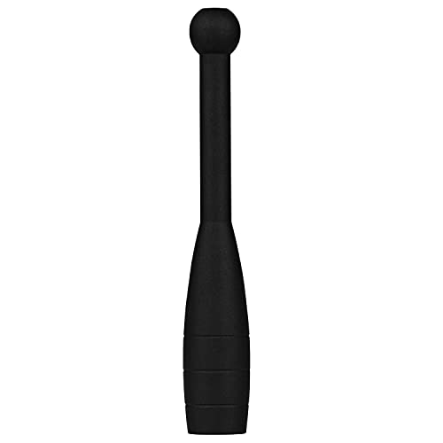 Retrospec Steel Club Hand Weights - Fitness Equipment for Strength Training & Rehabilitation - Balanced Grip Strength Training Tool - 5, 10, 15lb Options for Men & Women