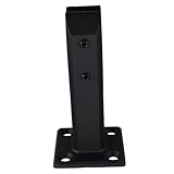 VILLCASE Poste Inoxidable Para Cerramiento De Piscina y Jardín Abrazadera Para Paneles De Vidrio y Balaustradas Soporte Elegante y Duradero