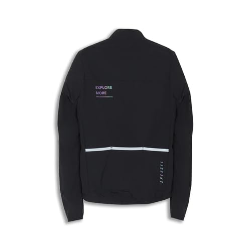 Chaqueta térmica para ciclismo hombre con forro y cortaviento miniatura 6