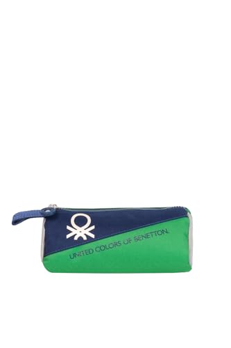 Color Blocking Erkek Çocuk Üçgen Kalemlik - Lacivert-Yeşil