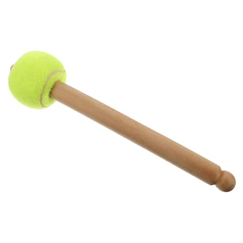 Baqueta de madera corta para tambor color verde