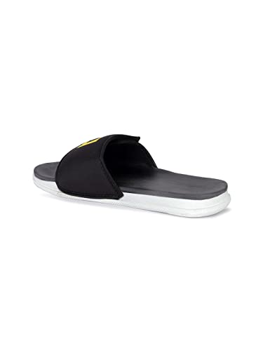 Image of AADI Men's Synthetic Leather Daily Casual Sliders /Flip Flop & Slippers