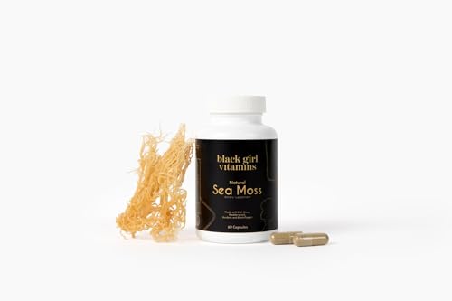 Black Girl Vitamins Organic Sea Moss Capsules – 92 Minerals Superfood Supplement | Vegan Sea Moss Pills for Thyroid, Digestive & Immune Support | Black-Owned, Non-GMO - Image 8