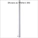 Progess Fan Downrod Ceiling Fan Downrod Antique Nickel - P2607-81