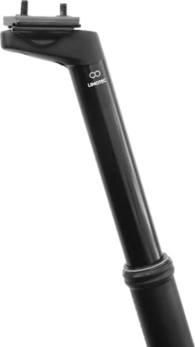 Limotec A1M Höhenverstellbare Vario Sattelstütze mit Offset 25 in 34.9Ø mit Hub 125/150/170mm (34,9Ø 125mm) Sport & Freizeit