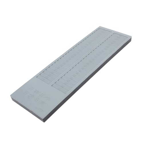 SOPOTUTU 壁掛け勤怠カードラック 小型軽量カードホルダー オフィス 工場 学校用 動画ラベル保持可能 収納便利なドキュメントホルダー