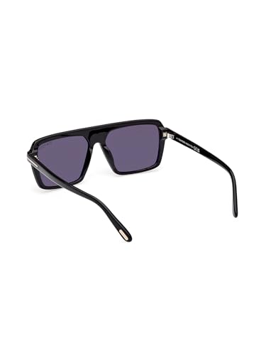 Tom Ford Vincent Smoke Square Men's Sunglasses FT1176 01A 563