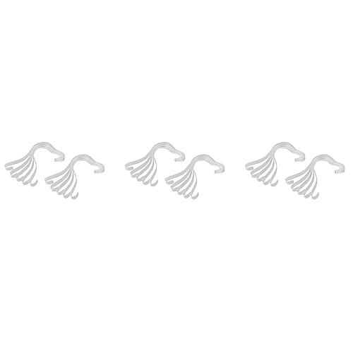 Tacdas 30 Unids Moda Sandalias de Mujer de Plástico Elástico Transparente Mostrar Titular Zapato Estante de Soporte de Exhibición