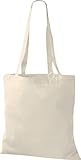 material superior, canvas Shirtinstyle - Bolso de tela para mujer beige natural
