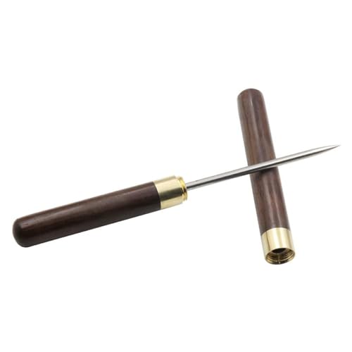 Picahielos de acero inoxidable profesional con mango de madera resistente 5