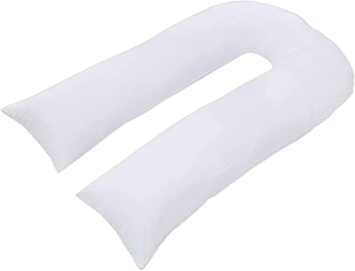 ARLINENS Deluxe quality 9 ft Big U-shape full body & back support maternity pregnancy comfort hollow Fiber Filled U pillow