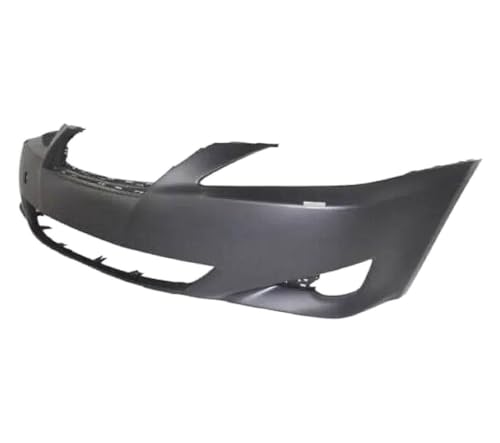 Image of FitParts Compatible with Lexus IS250 /350 2006-2008 Front Bumper Cover | Primed, With Headlight Washer Holes, With Washer Holes, Without Pre-Collision, Ready to Paint, OEM 5211953918, LX1000162