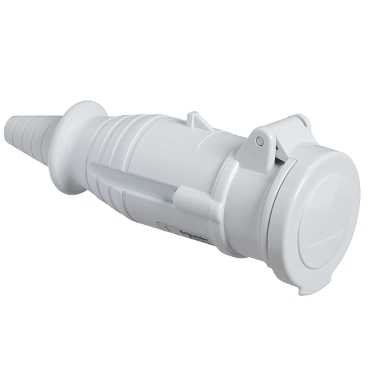 Fiche toma Aurea 16A 3P étanche IP44 idéale pour sécuriser le courant 40 50V 50 60Hz