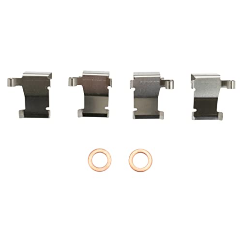 Image of TRQ Brake Caliper Set Compatible with 2008-2014 Ford E-150 E-250 2008-2018 E-350 Super Duty