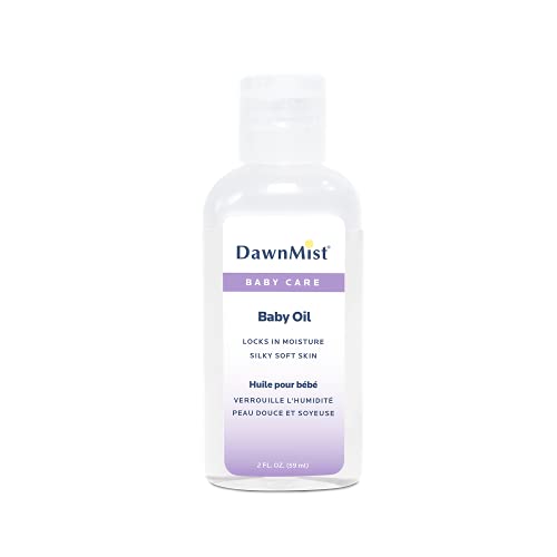 Dukal Dawn Mist Baby Oil with Dispensing Cap, 2 oz. Bottle (Pack of 144)