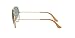 Ray-Ban RB3025 Classic Aviator Sunglasses, Gold/Clear Gradient Blue, 55 mm