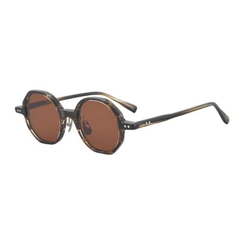 Lunettes de soleil acétate pour homme et femme au design rétro chic
