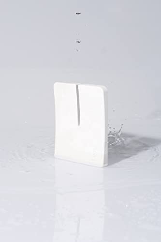 Jabonera Hollow | Piedra Mineral | Color Blanco | Absorvente