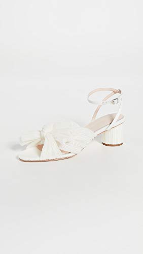 Loeffler Randall Women's Dahlia Pleated Bow Heels with Ankle Strap2