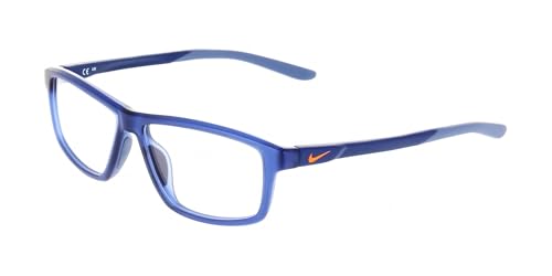 Monture Nike 5060 N lunettes de vue enfant bleu mat double teinte légère