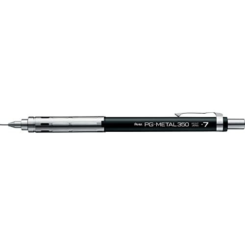Pentel PG317-A Porte-mines dessin 0,7 mm noir pour vos croquis quotidiens