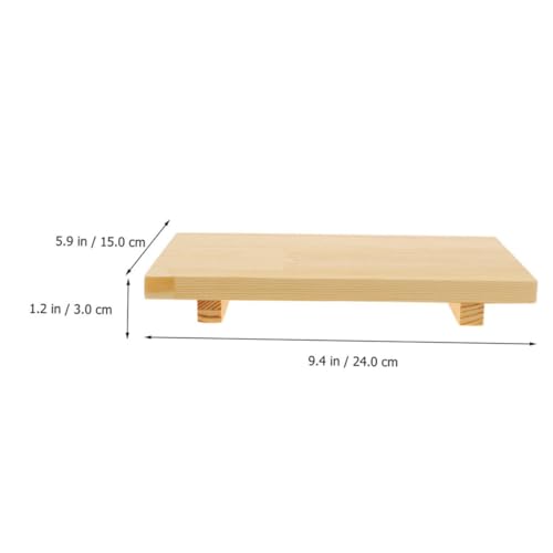 Set de 2 Tablas de Sushi de Madera Estilo Japonés miniatura 2