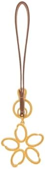 O Flower Wristlet Key Chain