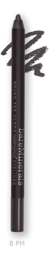Bare Escentuals BareMinerals Delineador de Ojos a Prueba de Agua "8PM" Black Coffee/Café Negro
