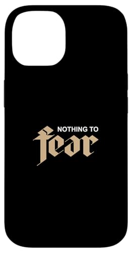 �^���J���[ Nothing To Fear �^�� �O���t�B�b�N �X�}�z�P�[�X iPhone 14 �p