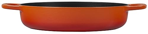 Image of Le Creuset Enameled Cast Iron Signature Everyday Pan, 11 inch, Flame