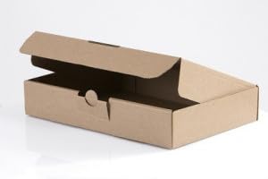 150 Stück Maxibriefkartons 450x300x50 mm Innenmaß Kleiderbox 1-Wellig Braun NEU