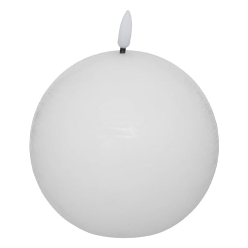 Atmosphera - Bougie boule led molia d.10cm blanc