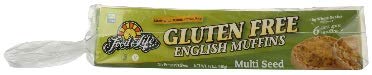 Food For Life Non-gmo Gluten Free Multi Seed English Muffins, 18 Ounce (pack Of 6)