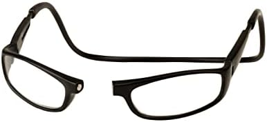 Clic Magnetic Reading Glasses, Computer Readers, Replaceable Lens, Adjustable Temples, Euro