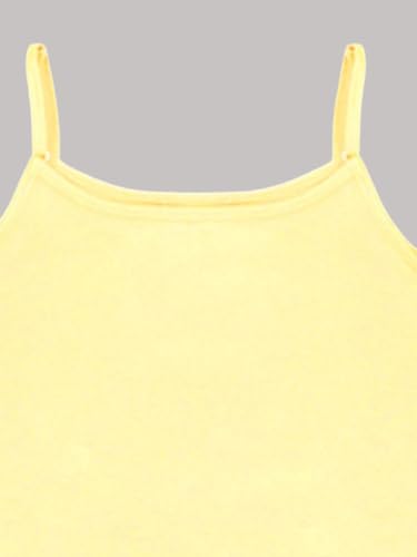 Image of A.T.U.N. (ALL THINGS UBER NICE) Girls Cotton Stretchable Camisole Slip | Super Soft, Comfortable Innerwear for Kids | Perfect for Daily Essentials | Ages 2-14 Years