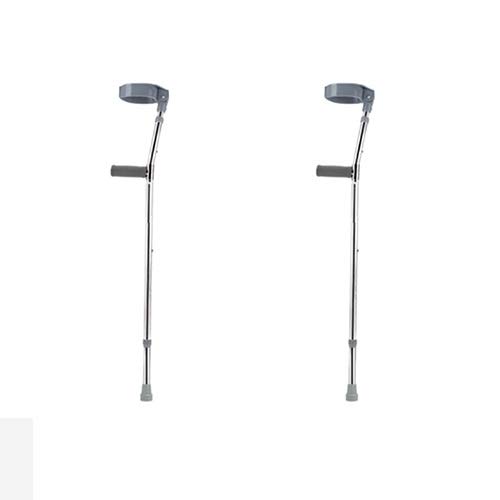 Buy JJZXPJ Forearm Crutches, Walking Stick Aluminum Adjustable Heigh