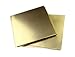 1pc Thickness 0.5mm/0.8/1/1.2/1.5/2./2.5/3mm Width 100mm Long 100mm Brass Strip Copper Sheet Foil Metal Thin Plate Latten (Size : 1.5x100x100)