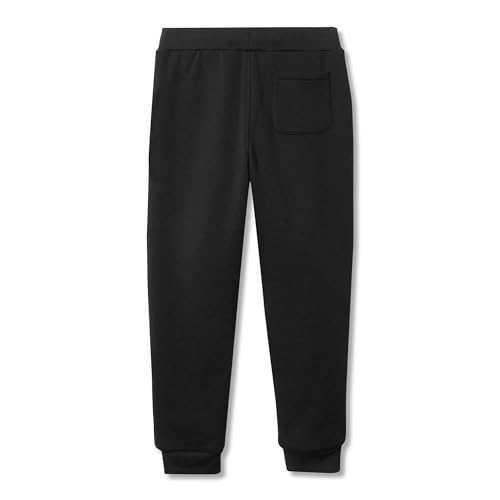 Lands' End Kids Sherpa Fleece Lined Jogger Sweatpants True Black Kids XXS2