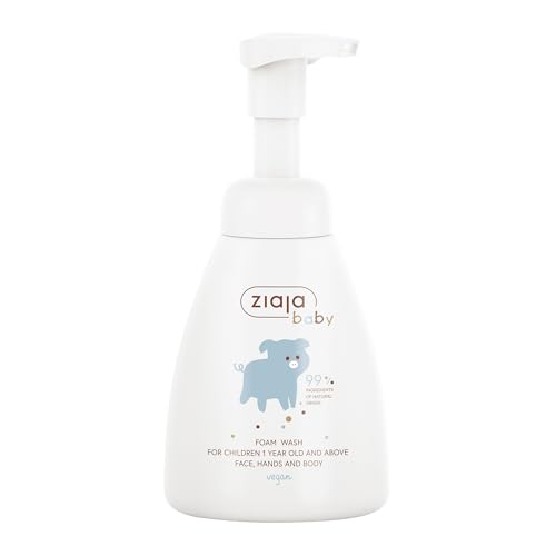 Ziaja Baby Espuma limpiadora infantil para rostro, manos y cuerpo 250ml