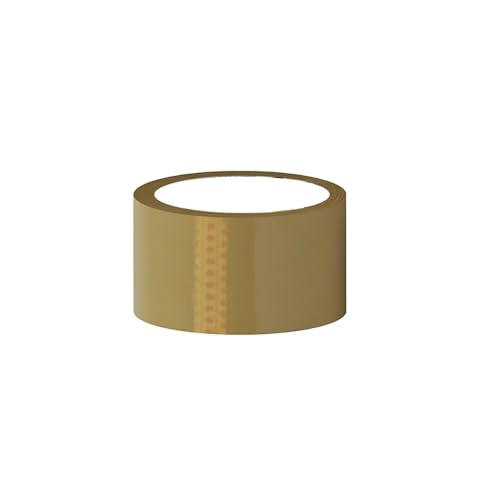 Image of ZOHRA 1 Rolls, Per Pack Self Adhesive Brown Packing Cello Tape - 65 Meters in Length - 48mm Width, BOPP Industrial Packaging Tape for E-Commerce Box Packing